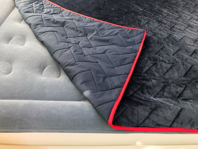 Alki Twilight Thermal Mattress Topper - Indoor or Outdoor Sleeping Pad Cover - Twin Mattress Topper - Insulated to Keep You Warm Naturally - Great for Camping, Hiking, Outdoors - 75 x 38 Inches - Image 4